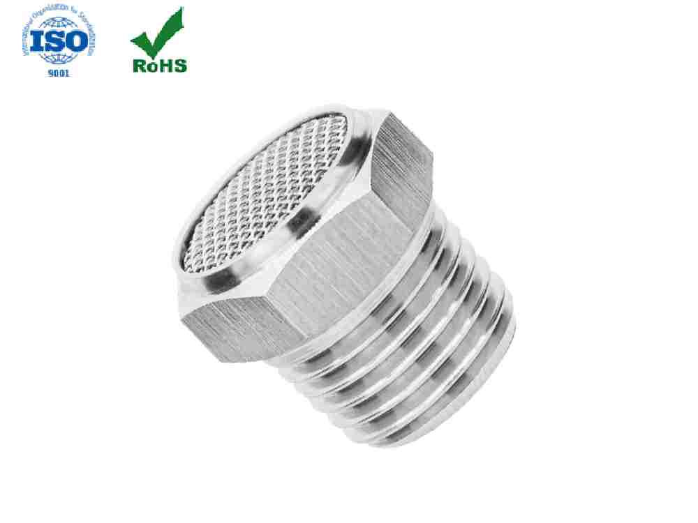 316 Stainless Steel Mesh Filter Silencer - Standard
