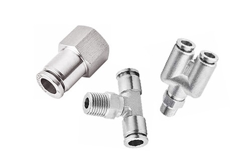 316 Stainless Steel Push in Fittings (NPT Thread)