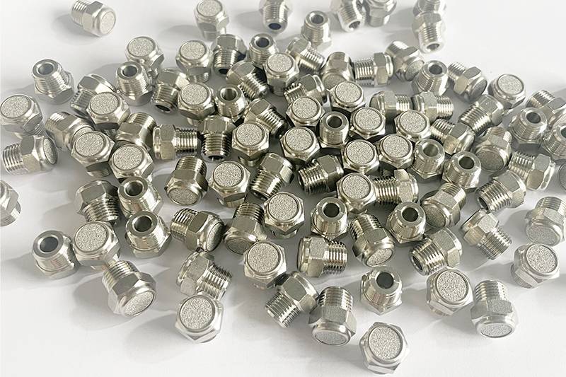 316 Stainless Steel Sintered Silencers Inox Filters
